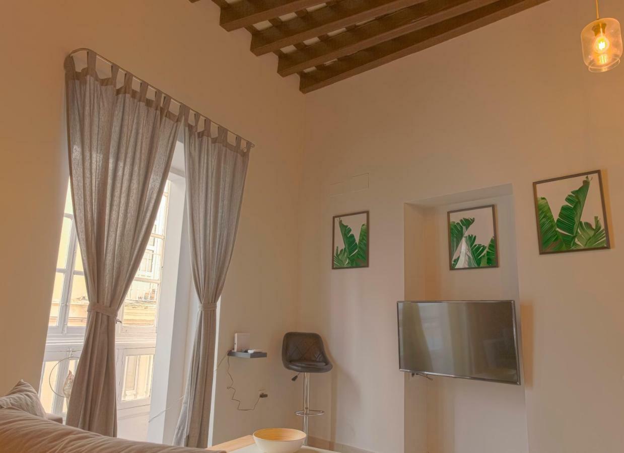 Poniente, íntimo apartamento en el corazón de Cádiz Cádis Exterior foto